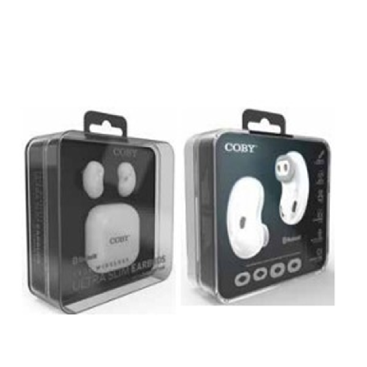 Audifono Coby Earpods Bluetooth Bt 5.0 33 Ies Rango Blanco