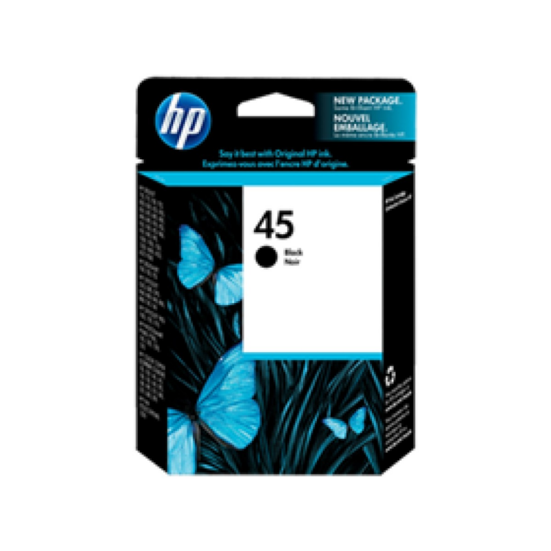 Cartucho Hp 45 - 51645A - Negro - 42Ml