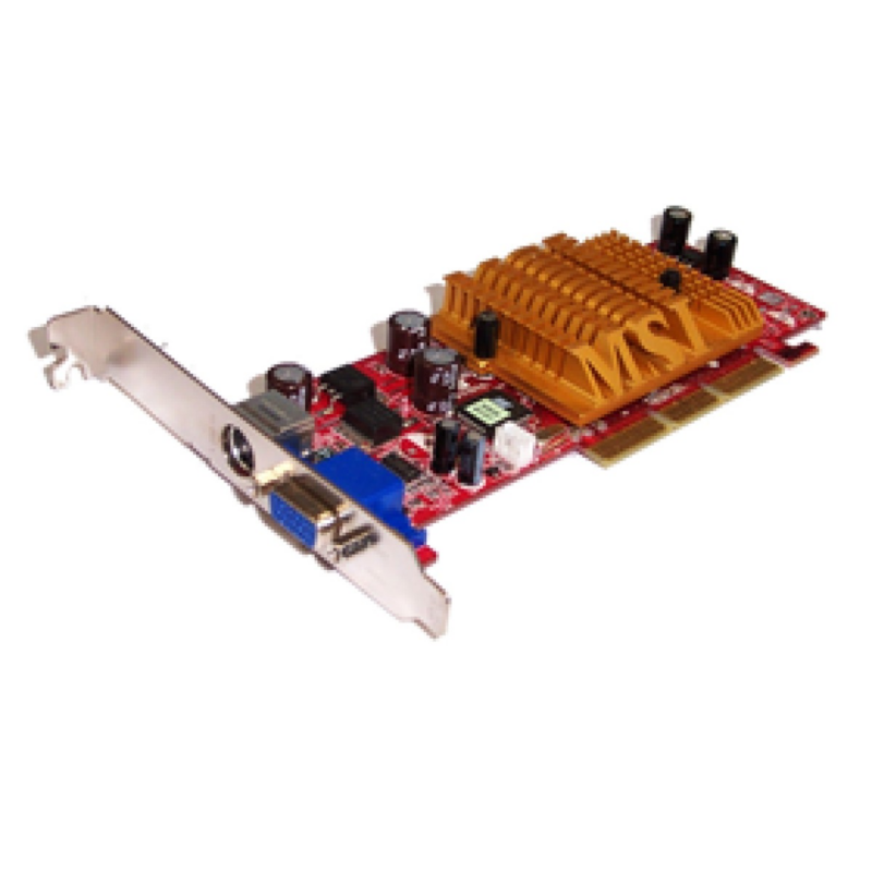 Tarjeta De Video Msi Mx4000 64MB, 32Bit, Gddr, 1 Vga + 1 S-Video.