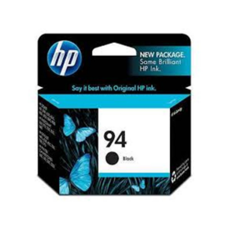 Cartucho Hp 94 - C8765W - Negro - 11Ml - Para Impresora Deskjet 5740 / 5743 / 5745 / 5748 / 6540 / 6543 / 6548 / Officejet 6210 / 7310 / 7410