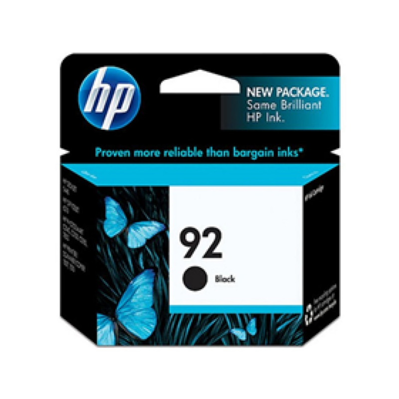 Cartucho Hp 92 - C9362W - Negro - 5Ml - Para Impresora 1510 / 5440 / C3180
