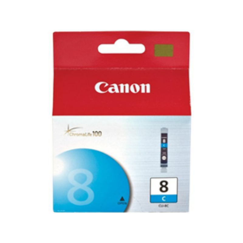Cartucho Canon Cli-8 Cyan, Compatible Con Pixma Ip4200, Ip5200, Mp800  Trm16Bdj10