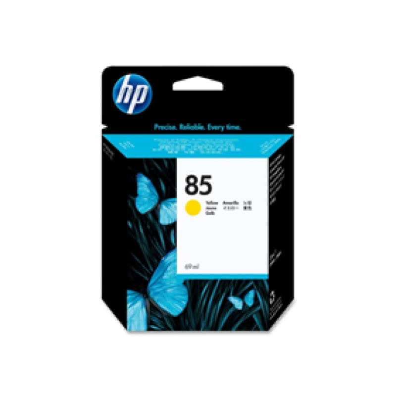 Cartucho Hp 85 - C9427A - Amarillo - 69 Ml - Para Impresora Designjet 10Ps / 20Ps / 30/ 30N / 50Ps / 90 / 90Gp / 90R / 120 / 120Nr / 130/ 130Nr / 130R / 130Gp