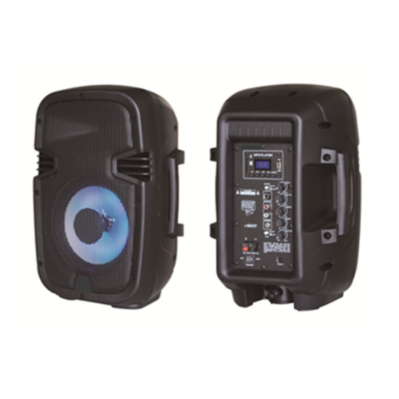 Bocina Myo 8" Portátil con Subwoofer y Luces LED