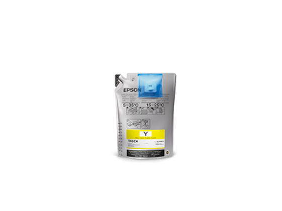 Bolsa De Tinta Epson Ultrachrome T46C620 Amarillo Fluorescente 1100Ml