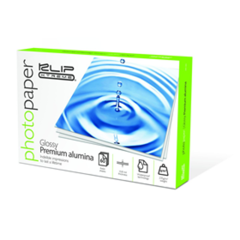 Papel Glossy Premium Klipx Ap100Klx11 4X6 235G 60 Pack A Prueba De Agua