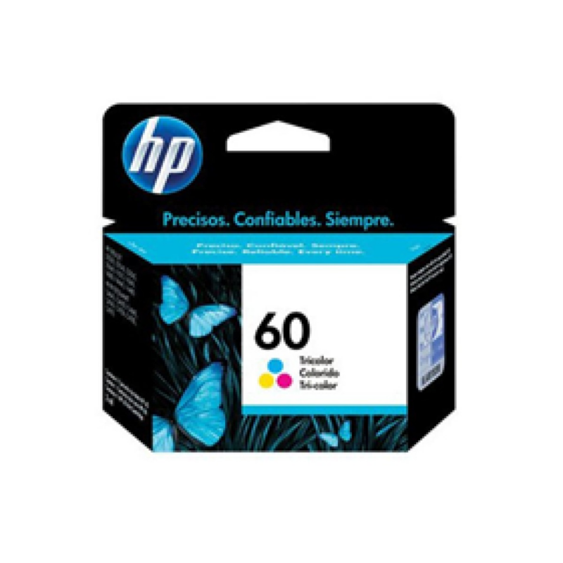 Cartucho Hp 60 - Cc643W - Tricolor - 4Ml - Para Impresora F2480 / F4280 / D1660 / D2660