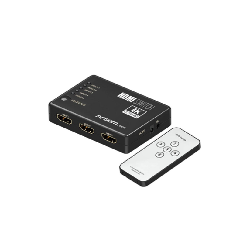 Splitter Argom HDMI 5 Puertos 4K Max Resolución 3840X2160P 60Hz
