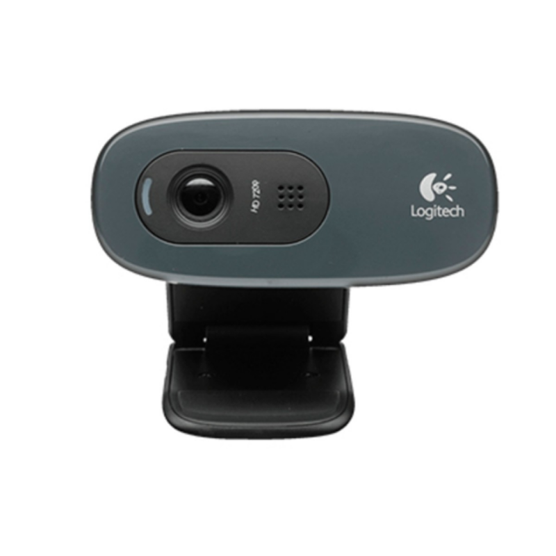 Cámara Web 720P Logitech C270 Foco Fijo Micrófono Mono