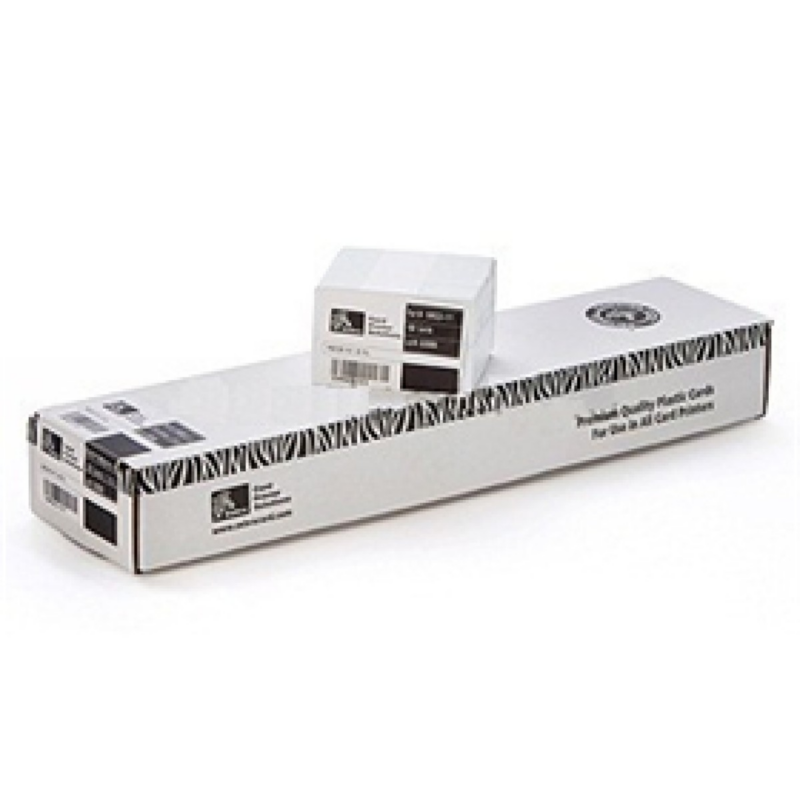 Tarjetas Pvc Zebra Blancas 30 Mm Para Zebracard 500 Unidades