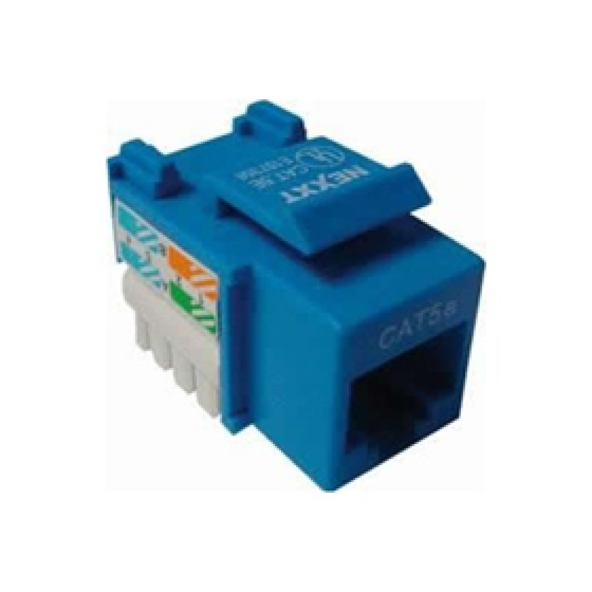 Jack Mini Keystone Nexxt Cat 5E Azul Tipo 110 -Trm2Bdj28