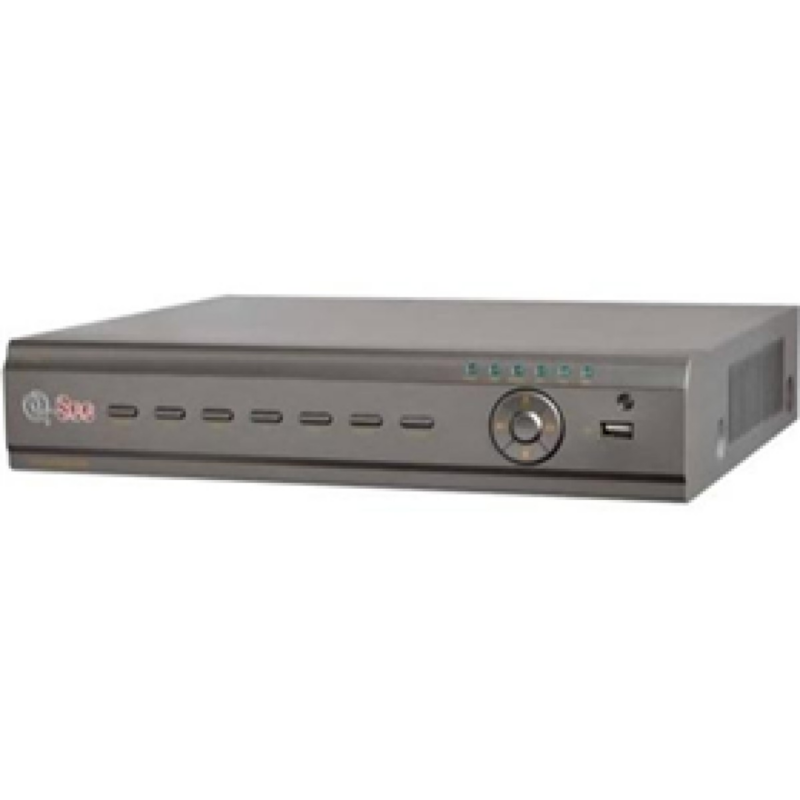 Dvr 8 Canales Qsee 1Tb Disco Duro Analógica 480Tvl Vga Bnc