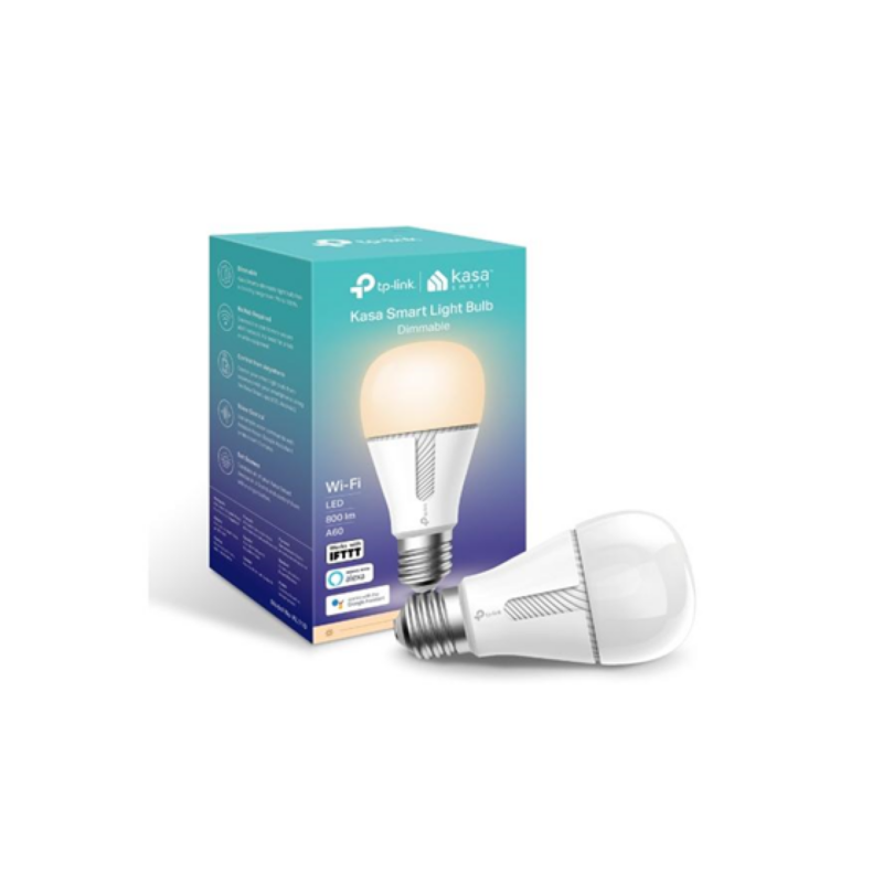 Bombilla Smart Tp-Link Kasa LED Calida 2700K 800 Lumens WiFi