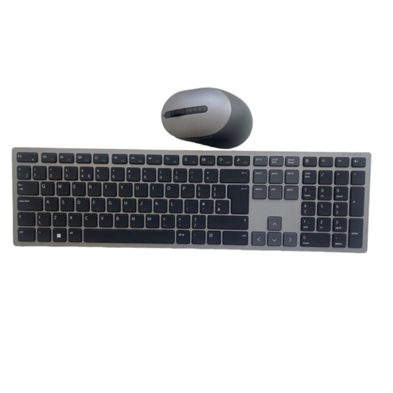 Combo Teclado Y Mouse Inalámbricos Dell Kb7221Wt Pro Plus 2.4 Ghz Bluetooth 5.0