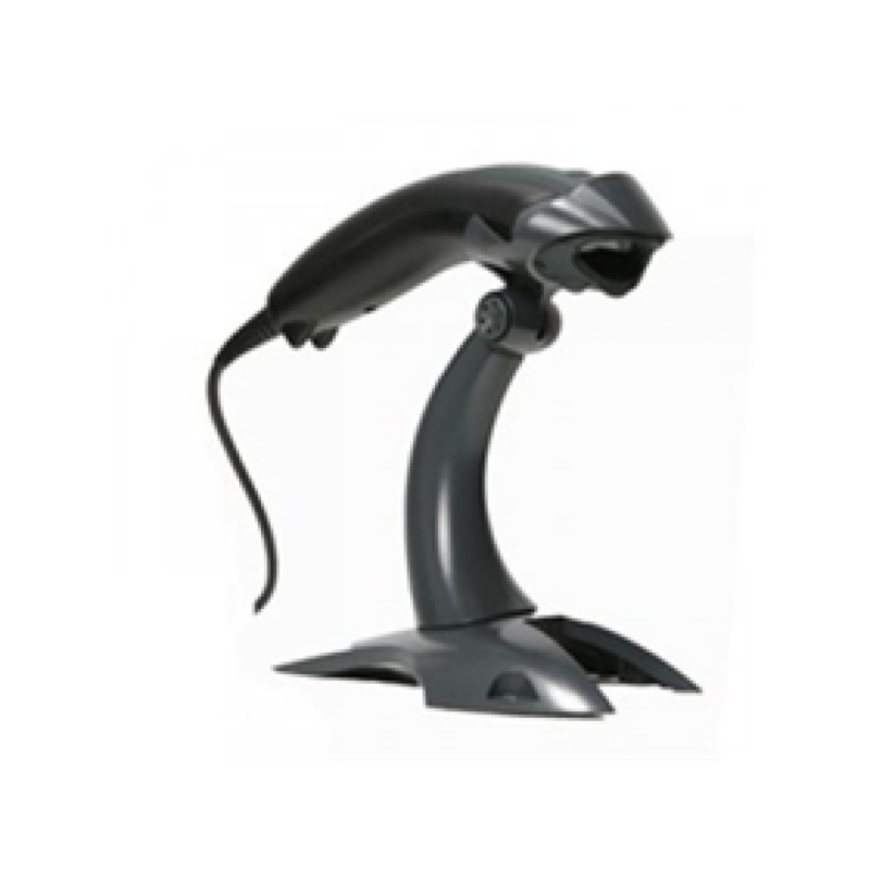 Scanner Barcode Honeywell Voyager 1200G, Laser, Escáner (1200G-2), USB, 1D, Cg, Negro, Con Soporte De Presentación Rígido (Stnd-19R02-002-4), Cable USB Tipo A En Rollo De 3 M (Cbl-500-300-C00)