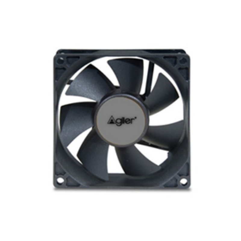 Abanico De Case Agiler, 120mm, Negro (Agi-8055)