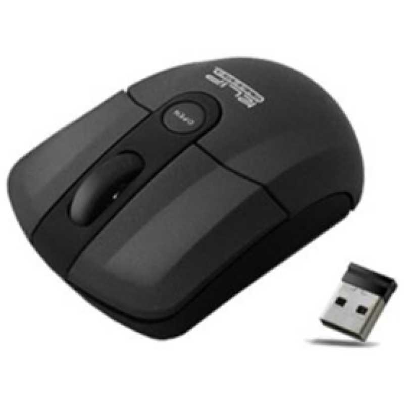 Mouse Óptico Wireless 2.4G Klipx W/Nano USB Slim Black