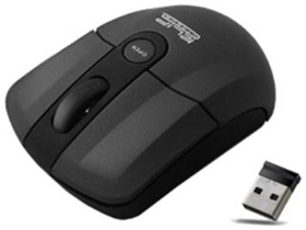 Mouse Óptico Wireless 2.4G Klipx W/Nano USB Slim Black