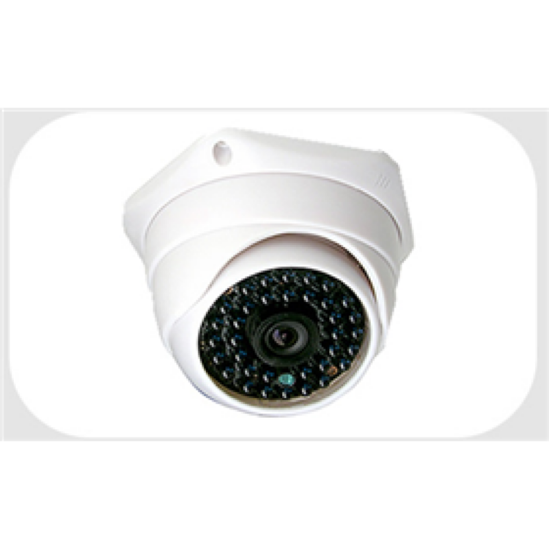 Cámara De Vigilancia Sony Indoor 1/3 Ccd 480 Tvl 35 Leds Con Audio