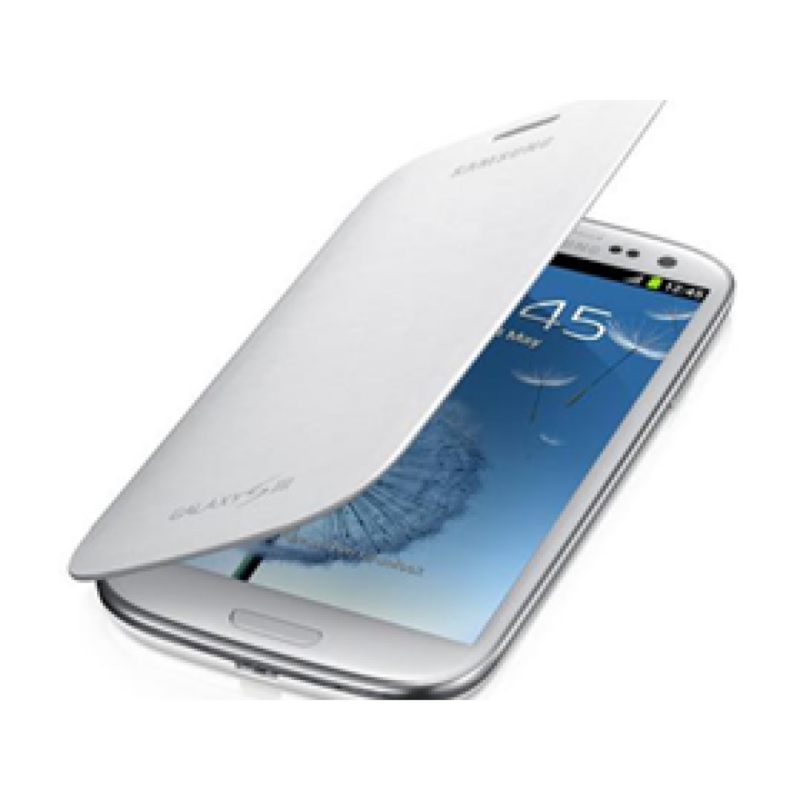 Cover Samsung, Funda Para Samsung I8190/S3 Mini, Color Blanco (Etc-1M7Fwegstd) Tramo 3 Jaula