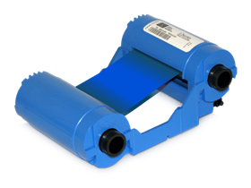 Cinta Para Impresora Zebra Zxp Serie 3 & 8, Color Azul, Rendimiento 1000 Impresiones