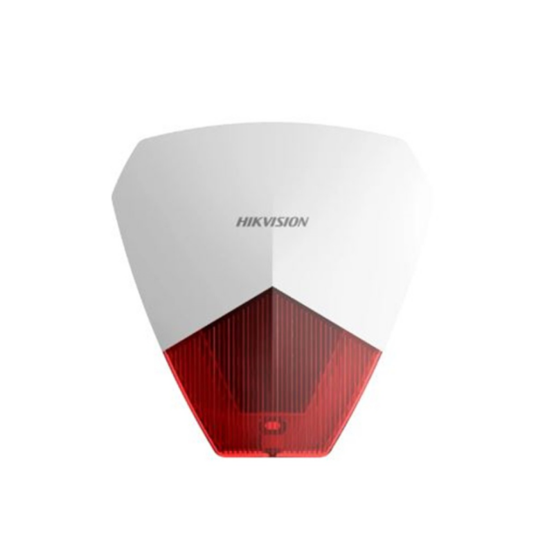 Sirena Estrobo Hikvision Cableada 105 Db Protección Ip54