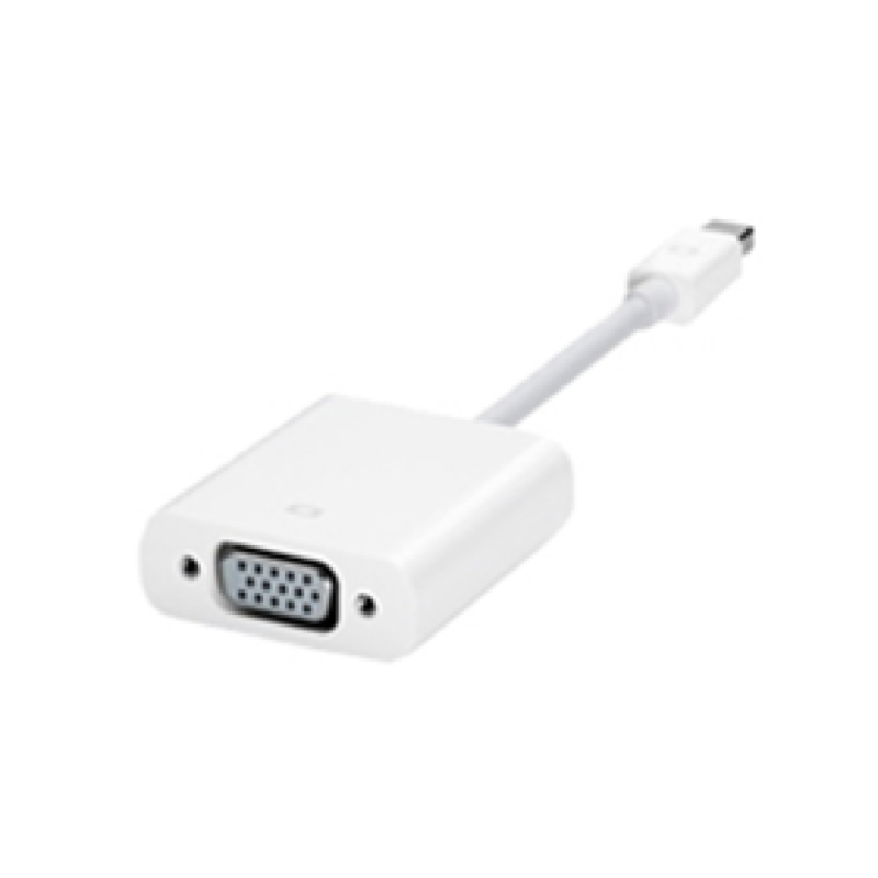 Adaptador Convertidor Mini Displayport A Vga, Funciona Con Macbook Pro / Air Tramo 3