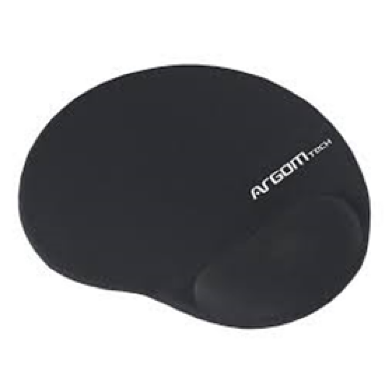 Mouse Pad Argom 360 En Gel Negro.