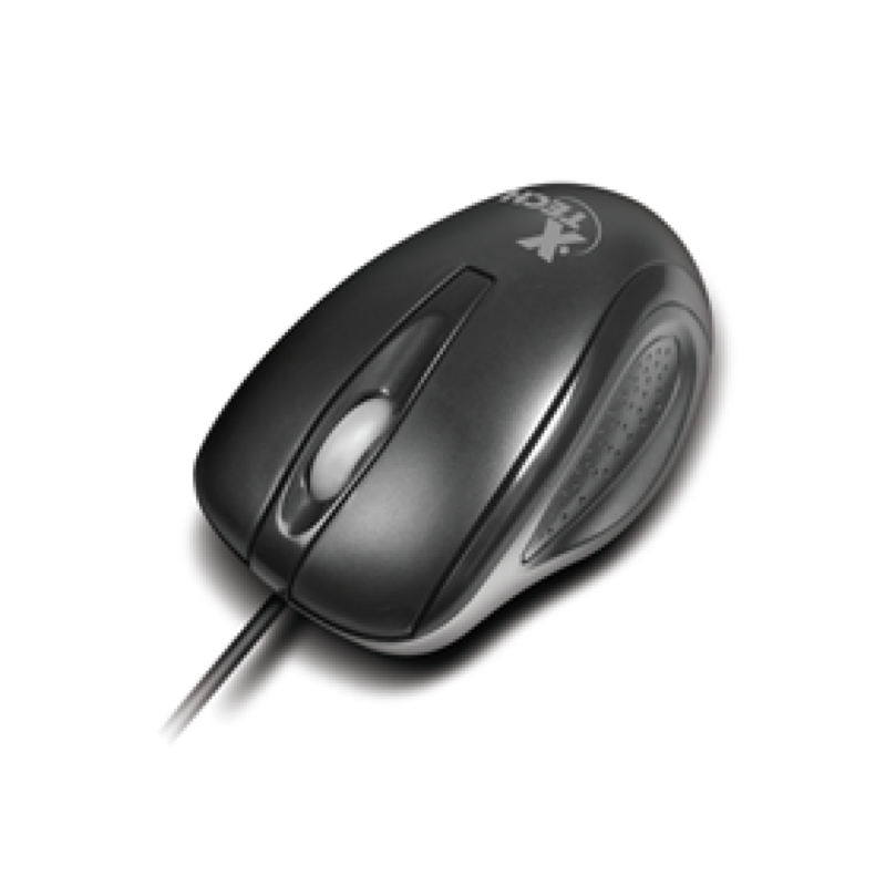 Mouse Xtech Optical Scroll USB Negro (Xtm-175)