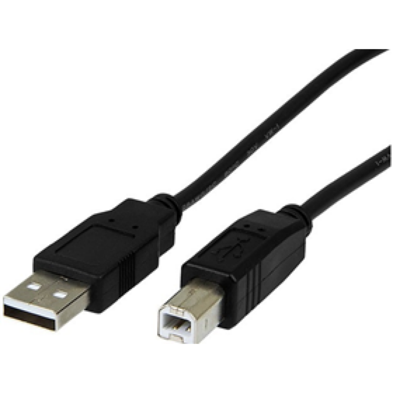 Cable USB Argom 6 Pies Negro Para Impresora