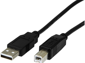 Cable USB Argom 6 Pies Negro Para Impresora