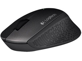Mouse Logitech M280 Inalambrico Optico, Receptor USB, Negro, Ergonomico.