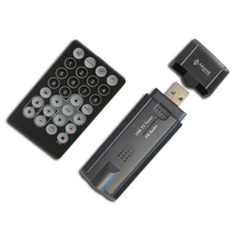 Tarjeta Tv Tuner USB Advantek Mini-USB Con Control Y Radio Fm