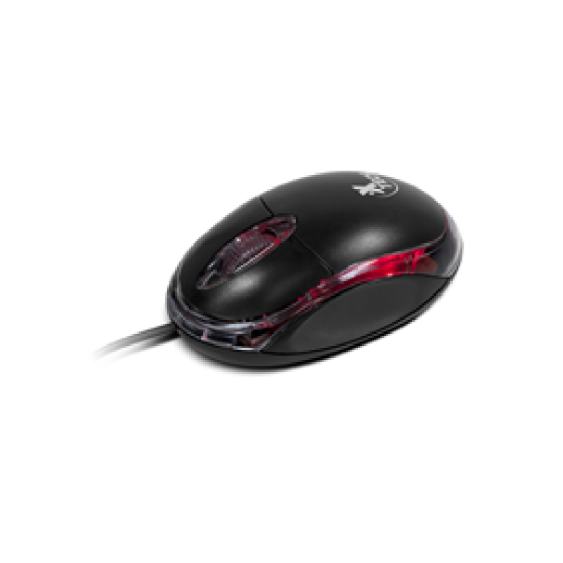Mouse Xtech Optical Scroll USB Negro (Xtm-195)
