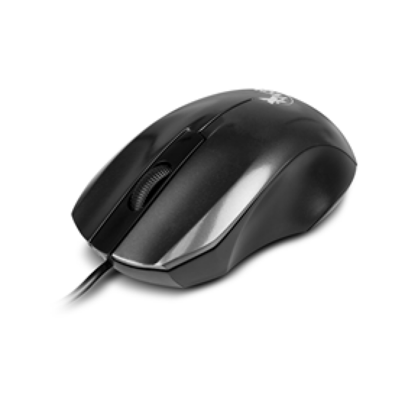 Mouse Xtech Optical Scroll USB Negro (Xtm-185)