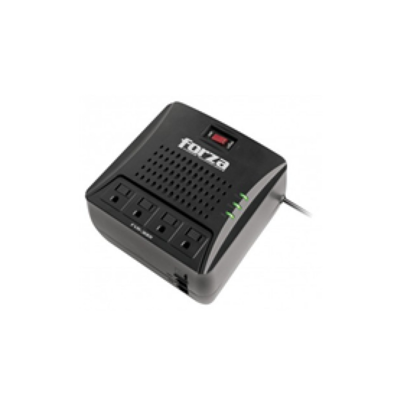 Regulador De Voltaje Forza Fvr-3001 3000Va 1500W 4 Tomas