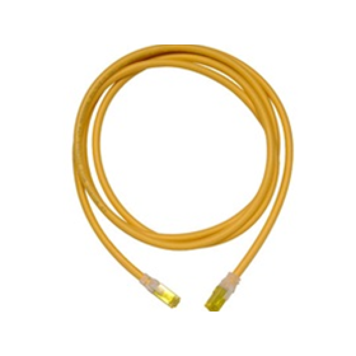 Patch Cable Ortronics, Cat6A, 7 Pies, Amarillo. Clarity 10G.