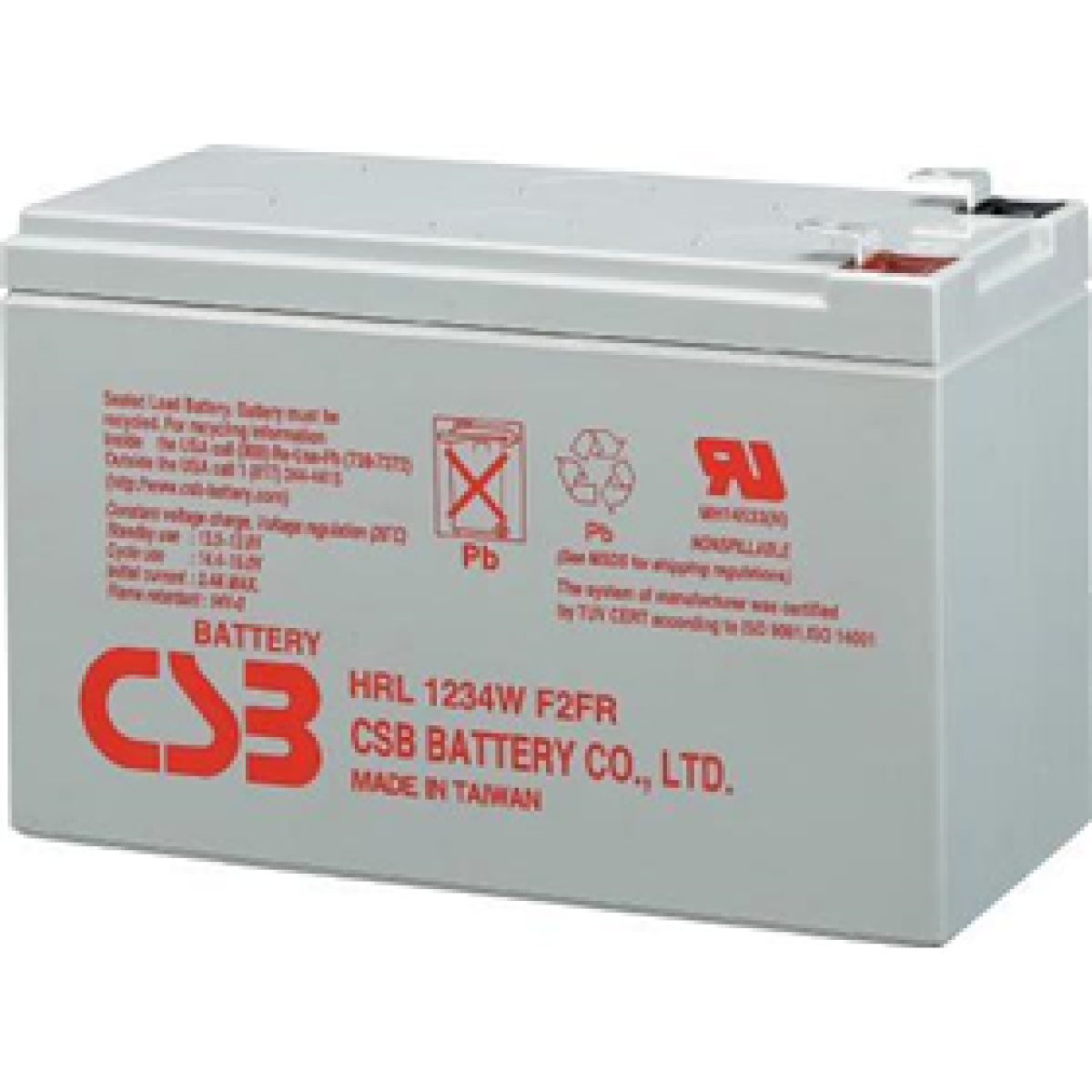 Bateria 12V / 9Amp 34 Watts Hr1234Wf2  (12V-9.0-34W)