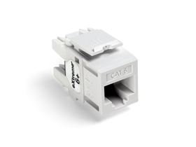 Jack Rj-45 Leviton, Cat 6, Blanco.