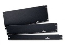 Panel Blank 1U 19" Leviton 49254-Bp1 Acero Plano Negro