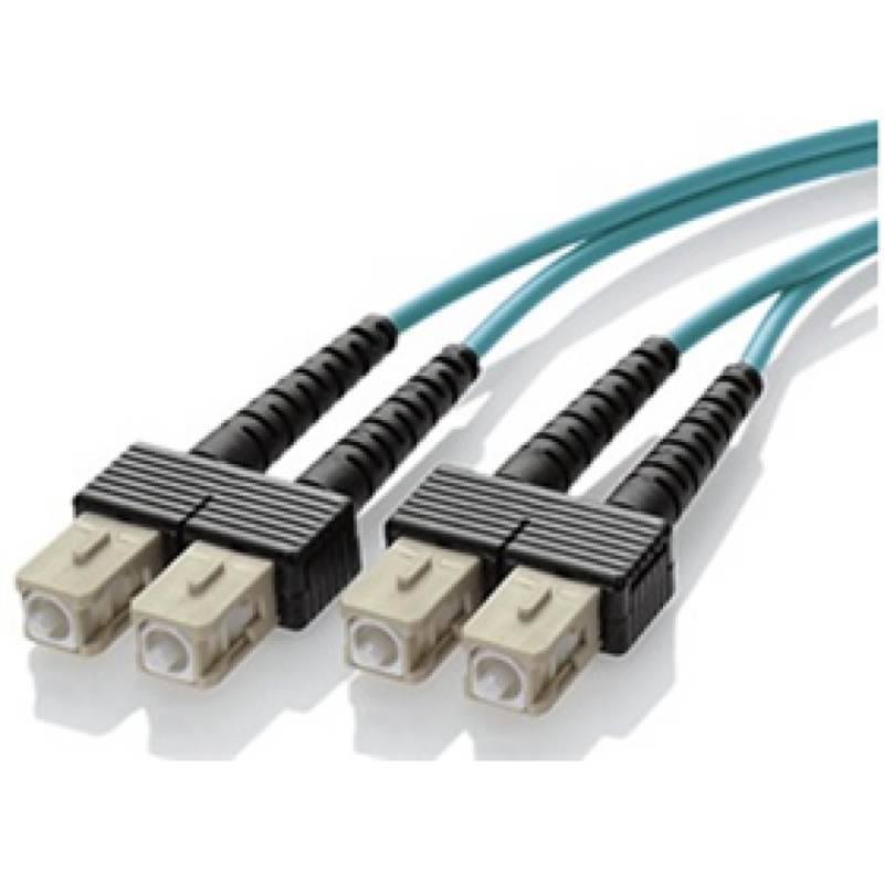 Patch Cord De Fibra Sc-Sc Leviton, 6 Pies, 50/125 Laser Optimized Multimode, Dúplex.