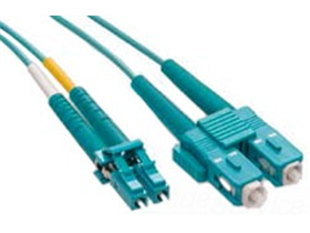Patch Cord De Fibra Leviton, 2M, 50/125 Laser Optimized Multimode, Dúplex, Sc To Lc (A-B)