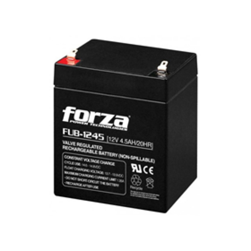 Batería Recargable 12V 4.5Ah Forza Lead Acid