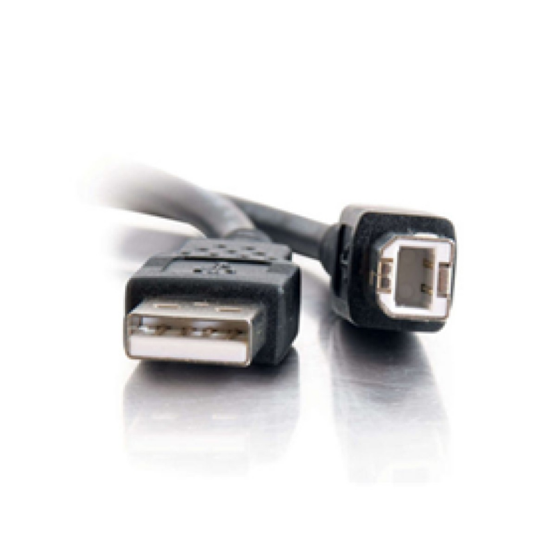 Cable USB A/B Agiler 10 Pies Negro Para Impresora