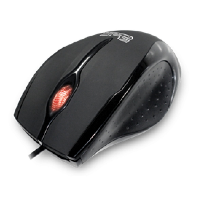 Mouse Óptico USB 3 Botones Klipx Id010Klx16 Negro Scroll