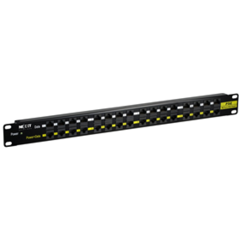 Patch Panel De 16 Puertos, Cat5E, Nexxt. Los Puertos Son Poe.