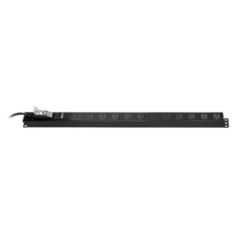 Regleta De Enchufes Nexxt, 110V/15A/1875W, 12 Outlets, Supresor De Sobretensiones
