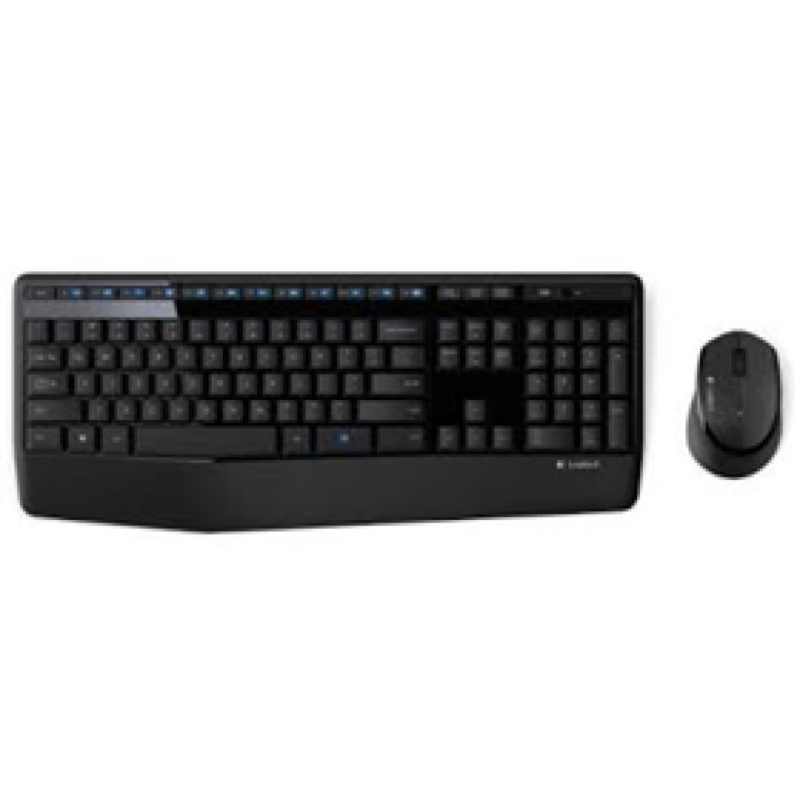 Teclado Y Mouse Inalámbrico Logitech Mk345 USB 2.4Ghz 128Bit Aes