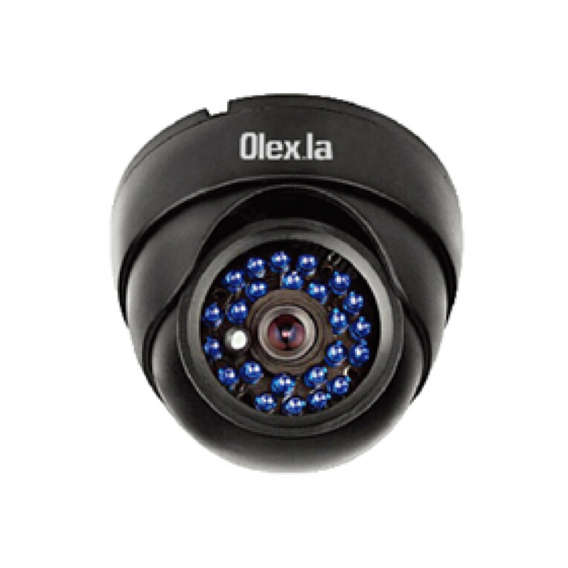 Camara De Vigilancia Analoga, Olex, 720P, Minidome Ir 3.6mm Lens