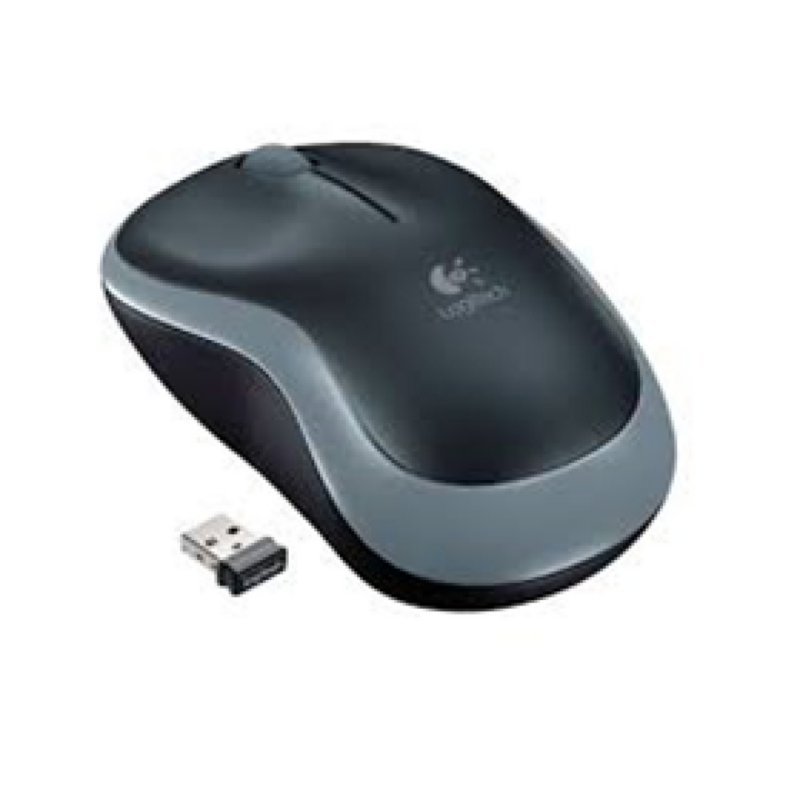Mouse Logitech M185 Inalambrico Mini Optico Negro USB Nano Receiver - Smart Sleep